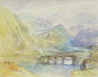 The Domleschg Valley by Joseph Mallord William Turner